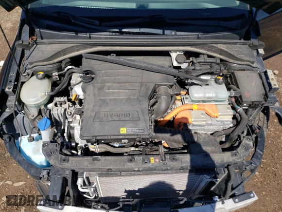 2018 Hyundai Ioniq Limited with VIN KMHC05LC5JU067134, listed as a Copart auction lot 57309375 with 105,242 mi miles and Salvage title. Bid and sale history available at DreamBid. Image 11.