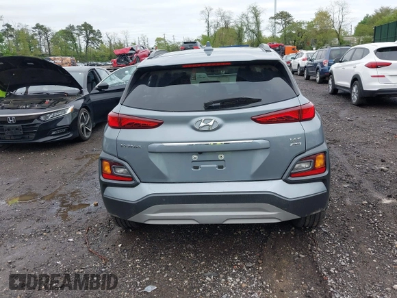 2020 Hyundai Kona Limited with VIN KM8K3CA5XLU396152, listed as a IAAI auction lot 42165576 with 35,260 mi miles. Bid and sale history available at carsss.com. Image 17.
