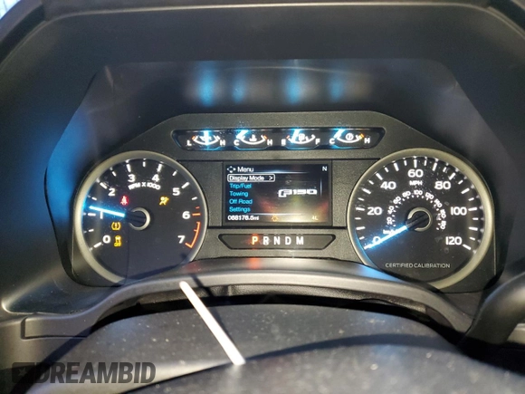 2020 Ford F-150 with VIN 1FTEW1P42LKE44685, listed as a Copart auction lot 42048345 with 68,176 mi miles and Salvage title. Bid and sale history available at DreamBid. Image 9.