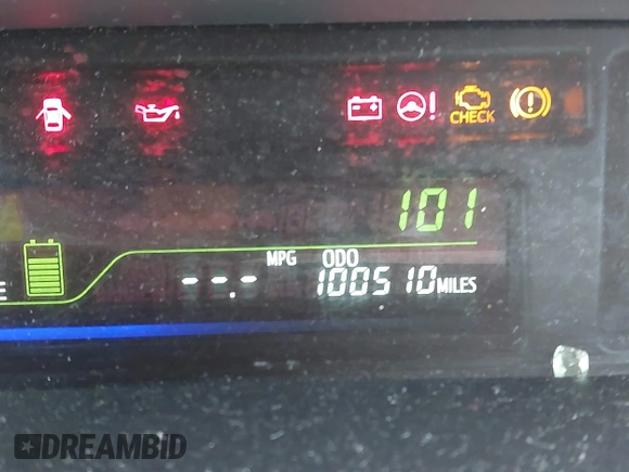 2014 Toyota Prius Two with VIN JTDZN3EU7E3365366, listed as a IAAI auction lot 41712809 with 100,510 mi miles and . Bid and sale history available at DreamBid. Image 7.