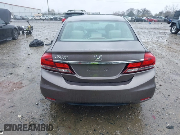2015 Honda Civic Sedan LX with VIN 19XFB2F56FE257831, listed as a IAAI auction lot 41758512 with 110,863 mi miles. Bid and sale history available at carsss.com. Image 17.