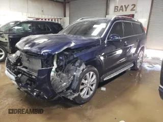 2014 Mercedes-Benz GL 450 z VIN 4JGDF7CE9EA345301, wystawiony jako Copart lot #49129005 z przebiegiem 120 981 mil mil oraz Szkoda całkowita • Salvage title. Historia ofert i sprzedaży dostępna na DreamBid. Obrazek 1.