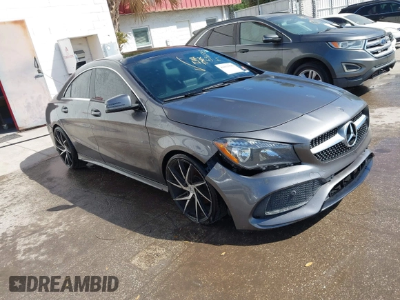 2018 Mercedes-Benz CLA 250 with VIN WDDSJ4EB8JN536583, listed as a IAAI auction lot 41813996 with 130,171 mi miles and . Bid and sale history available at DreamBid. Image 1.