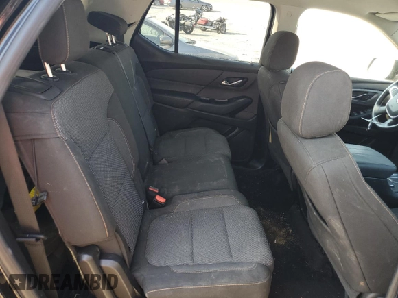 2018 Chevrolet Traverse LS with VIN 1GNEVLKW3JJ200822, listed as a Copart auction lot 69265254 with 128,829 mi miles and Salvage Title. Bid and sale history available at carsss.com. Image 11.