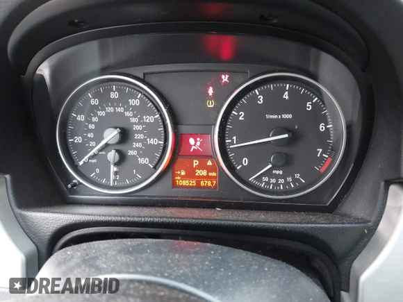 2010 BMW 3 Series 328i with VIN WBAPH5G5XANM35082, listed as a IAAI auction lot 41473111 with 108,525 mi miles and . Bid and sale history available at DreamBid. Image 7.