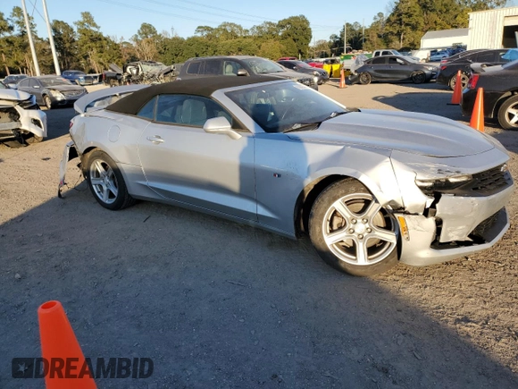 2019 Chevrolet Camaro 1LT with VIN 1G1FB3DX8K0126471, listed as a Copart auction lot 82988744 with 89,108 mi miles and Salvage Title. Bid and sale history available at carsss.com. Image 4.