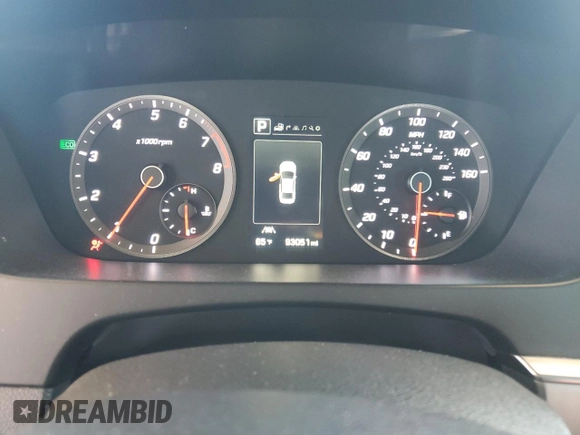 2015 Hyundai Sonata Limited z VIN 5NPE34AB2FH081938, wystawiony jako Copart lot #58261725 z przebiegiem 93 051 mil mil oraz Szkoda całkowita • Salvage title. Historia ofert i sprzedaży dostępna na DreamBid. Obrazek 9.