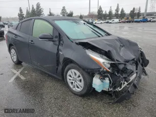2018 Toyota Prius Two with VIN JTDKBRFU6J3604184, listed as a Copart auction lot 45303045 with 89,558 mi miles and Salvage Title. Bid and sale history available at carsss.com. Image 4.