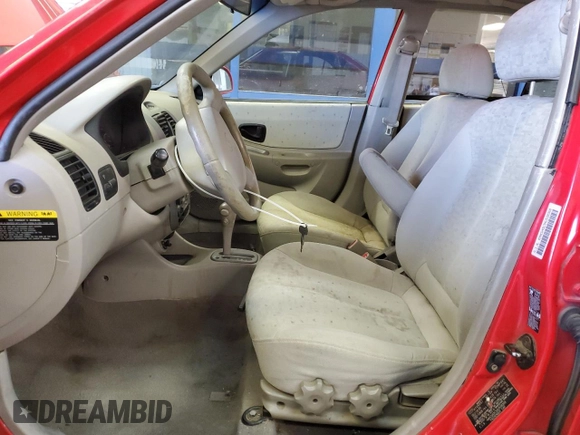 2004 Hyundai Accent GL with VIN KMHCG45C94U538368, listed as a Copart auction lot 42444565 with 163,028 mi miles and Salvage Title. Bid and sale history available at carsss.com. Image 7.
