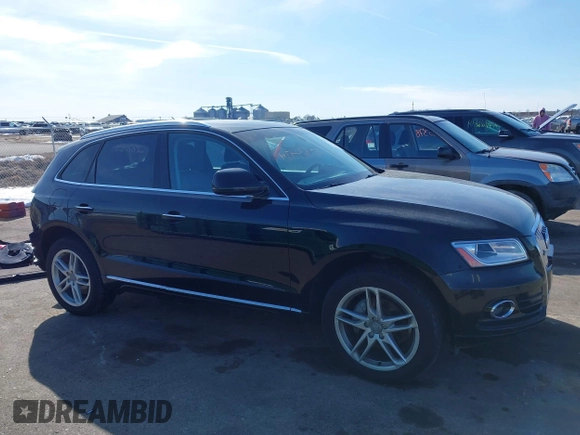 2016 Audi Q5 Premium Plus with VIN WA1L2AFP6GA038817, listed as a IAAI auction lot 41763474 with 75,490 mi miles. Bid and sale history available at carsss.com. Image 14.