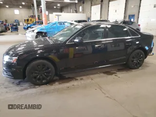 2015 Audi A4 Premium with VIN WAUBFAFLXFN034227, listed as a Copart auction lot 57577135 with 117,168 mi miles and Salvage title. Bid and sale history available at DreamBid. Image 1.