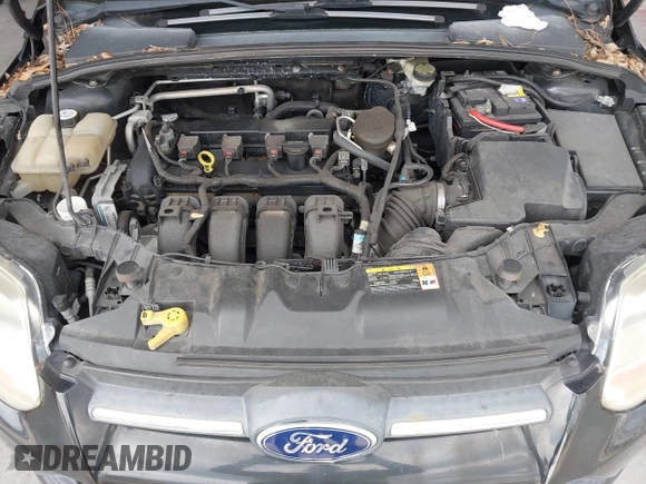 2013 Ford Focus SE z VIN 1FADP3F27DL343387, wystawiony jako IAAI lot #42409706 z przebiegiem 139 164 mil mil oraz . Historia ofert i sprzedaży dostępna na DreamBid. Obrazek 10.