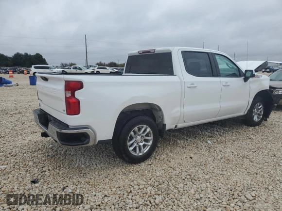 2023 Chevrolet Silverado 1500 LT with VIN 2GCUDDEDXP1134599, listed as a Copart auction lot 84015564 with 0 mi miles and Salvage Title. Bid and sale history available at carsss.com. Image 3.