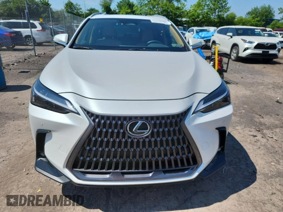 2025 Lexus NX 350 z VIN 2T2AGCEZ2SC073402, wystawiony jako Copart lot #63376795 z przebiegiem 4 987 mil mil oraz Szkoda całkowita • Salvage title. Historia ofert i sprzedaży dostępna na DreamBid. Obrazek 5.