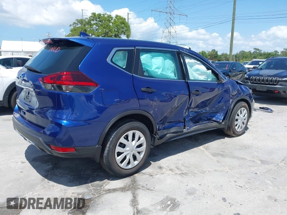2019 Nissan Rogue S with VIN 5N1AT2MT4KC834992, listed as a IAAI auction lot 42005675 with 14,366 mi miles and . Bid and sale history available at carsss.com. Image 4.