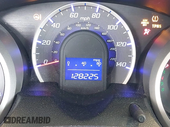 2009 Honda Fit Sport with VIN JHMGE88459C001743, listed as a IAAI auction lot 41852048 with 128,225 mi miles. Bid and sale history available at carsss.com. Image 16.