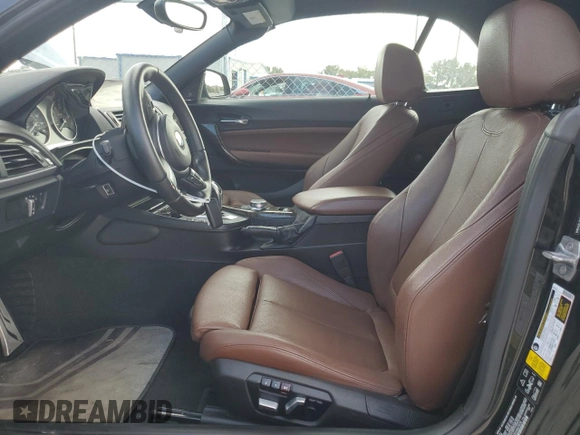 2017 BMW 2 Series M240i xDrive with VIN WBA2L3C3XHV667578, listed as a Copart auction lot 79116964 with 49,741 mi miles and Salvage Title. Bid and sale history available at carsss.com. Image 7.