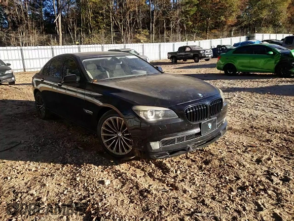 2009 BMW 7 Series 750i with VIN WBAKA83559CY33152, listed as a Copart auction lot 83770114 with 126,610 mi miles and Salvage title. Bid and sale history available at DreamBid. Image 11.