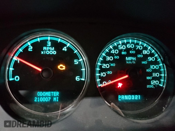 2008 Chevrolet Tahoe 3LT with VIN 1GNFK13058R268675, listed as a Copart auction lot 56249765 with 210,007 mi miles and Clean title. Bid and sale history available at DreamBid. Image 9.
