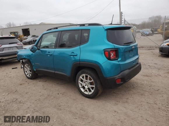 2022 Jeep Renegade Sport with VIN ZACNJCA16NPP00616, listed as a Copart auction lot 49218585 with 24,658 mi miles and Clean title. Bid and sale history available at DreamBid. Image 2.