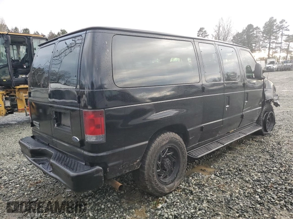 2008 Ford Econoline Passenger XL with VIN 1FBNE31L58DB44511, listed as a Copart auction lot 83866334 with 183,890 mi miles and Salvage Title. Bid and sale history available at carsss.com. Image 3.