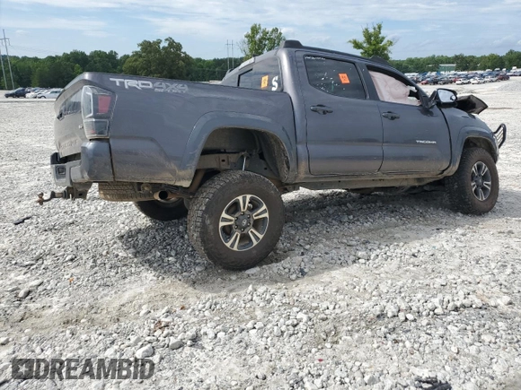 2017 Toyota Tacoma SR5 with VIN 5TFCZ5AN6HX083463, listed as a Copart auction lot 61348895 with 102,927 mi miles and Salvage title. Bid and sale history available at DreamBid. Image 3.