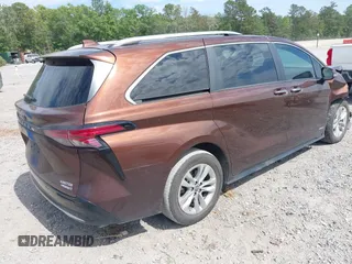 2021 Toyota Sienna Limited z VIN 5TDZRKEC7MS001242, wystawiony jako IAAI lot #42197486 z przebiegiem 99 182 mil mil oraz . Historia ofert i sprzedaży dostępna na DreamBid. Obrazek 4.