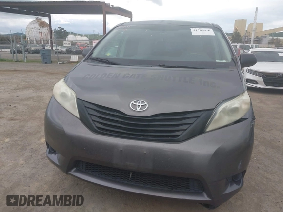 2012 Toyota Sienna with VIN 5TDKA3DC6CS011159, listed as a IAAI auction lot 41788426 with 246,133 mi miles and . Bid and sale history available at DreamBid. Image 12.