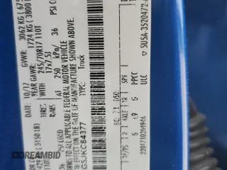 2018 Ford F-150 XL с VIN 1FTEW1CG5JKC84377, выставлен на аукционе Copart как лот 62559225 с пробегом 33 453 миль миль и Списание • Salvage title. История ставок и продаж доступна на DreamBid. Изображение 13.