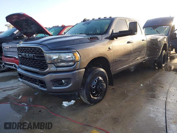2022 Ram 3500 Big Horn with VIN 3C63RRHLXNG175159, listed as a Copart auction lot 73794884 with 38,761 mi miles and Non Repairable. Bid and sale history available at carsss.com. Image 1.