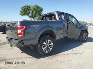 2018 Ford F-150 XL with VIN 1FTEX1CP1JKF14915, listed as a Copart auction lot 49766955 with 96,539 mi miles and Salvage Title. Bid and sale history available at carsss.com. Image 3.