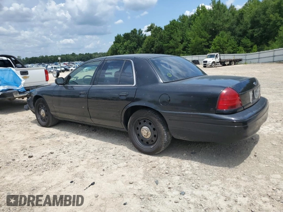 2007 Ford Police Interceptor with VIN 2FAFP71W27X158844, listed as a Copart auction lot 65159955 with 158,906 mi miles and Salvage title. Bid and sale history available at DreamBid. Image 2.