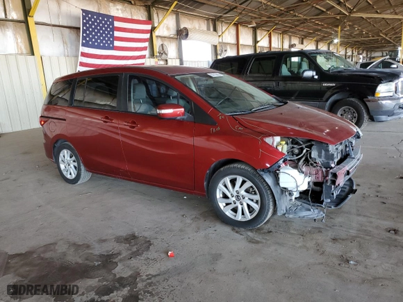 2015 Mazda Mazda5 Sport with VIN JM1CW2BL6F0184853, listed as a Copart auction lot 53713625 with 92,721 mi miles and Salvage Title. Bid and sale history available at carsss.com. Image 4.