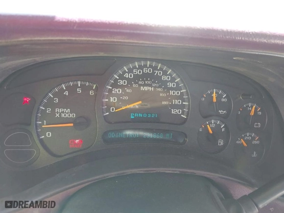 2005 Chevrolet Silverado 1500 LS with VIN 2GCEK13TX51227445, listed as a IAAI auction lot 41953780 with 231,860 mi miles. Bid and sale history available at carsss.com. Image 7.