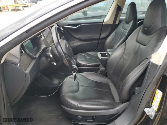 2014 Tesla Model S 60 kWh Battery with VIN 5YJSA1S1XEFP51455, listed as a Copart auction lot 51987754 with NaN miles and Salvage Title. Bid and sale history available at carsss.com. Image 7.