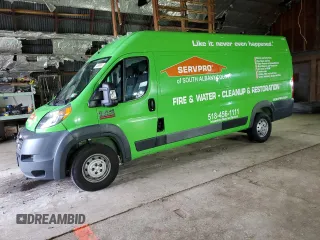 2016 Ram ProMaster Cargo with VIN 3C6URVJG9GE105936, listed as a Copart auction lot 45985954 with 132,725 mi miles and Salvage Title. Bid and sale history available at carsss.com. Image 1.
