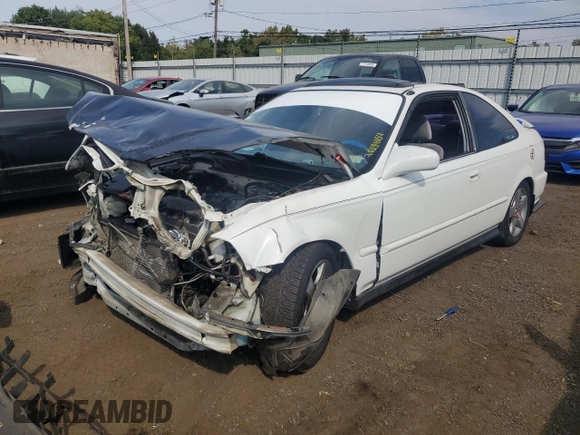 1996 Honda Civic EX z VIN 1HGEJ8148TL044772, wystawiony jako Copart lot #77004434 z przebiegiem 174 178 mil mil oraz Szkoda całkowita • Salvage title. Historia ofert i sprzedaży dostępna na DreamBid. Obrazek 1.