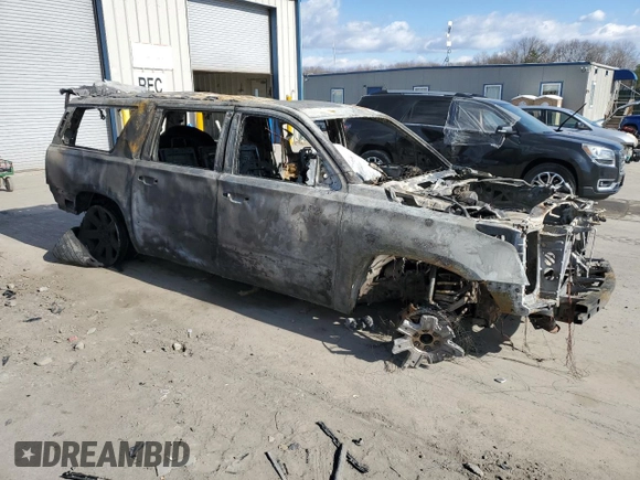2015 Cadillac Escalade z VIN 1GYS4GKJ9FR105663, wystawiony jako Copart lot #50601235 z przebiegiem Nie podano mil oraz Szkoda całkowita • Salvage title. Historia ofert i sprzedaży dostępna na DreamBid. Obrazek 4.