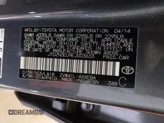 2014 Toyota Prius Two with VIN JTDZN3EU9EJ003633, listed as a IAAI auction lot 41969899 with 138,235 mi miles and . Bid and sale history available at DreamBid. Image 9.