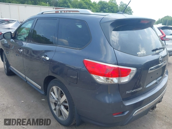 2013 Nissan Pathfinder SV with VIN 5N1AR2MMXDC669881, listed as a IAAI auction lot 42571921 with 158,714 mi miles and . Bid and sale history available at DreamBid. Image 3.