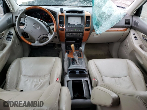 2007 Lexus GX 470 z VIN JTJBT20X470132629, wystawiony jako Copart lot #86832364 z przebiegiem 152 499 mil mil oraz Szkody całkowita. Historia ofert i sprzedaży dostępna na DreamBid. Obrazek 8.