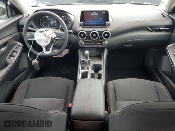 2025 Nissan Sentra SR с VIN 3N1AB8DV0SY269128, выставлен на аукционе Copart как лот 57147435 с пробегом 393 миль миль и Списание • Salvage title. История ставок и продаж доступна на DreamBid. Изображение 8.