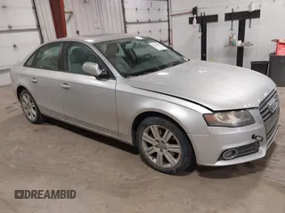 2010 Audi A4 2.0T Premium with VIN WAUAFAFL5AN058231, listed as a IAAI auction lot 41561885 with 100,975 mi miles. Bid and sale history available at carsss.com. Image 1.