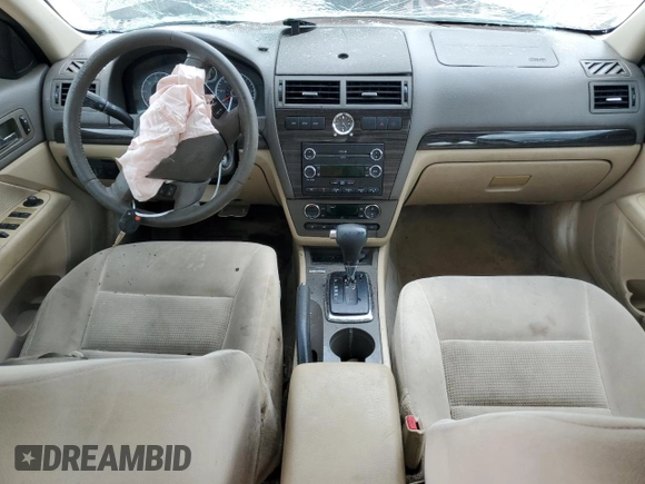 2008 Ford Fusion SEL with VIN 3FAHP08168R240117, listed as a Copart auction lot 54148595 with 0 mi miles and Salvage Title. Bid and sale history available at carsss.com. Image 8.