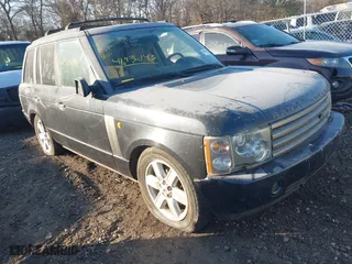 2004 Land Rover Range Rover HSE with VIN SALME11444A145335, listed as a IAAI auction lot 41436143 with 999,999 mi miles. Bid and sale history available at carsss.com. Image 1.