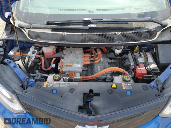 2018 Chevrolet Bolt EV Premier with VIN 1G1FX6S04J4138911, listed as a Copart auction lot 53292175 with 53,729 mi miles and Salvage title. Bid and sale history available at DreamBid. Image 11.