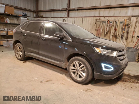2018 Ford Edge SEL with VIN 2FMPK4J85JBB37208, listed as a Copart auction lot 38411004 with 98,201 mi miles and Salvage Title. Bid and sale history available at carsss.com. Image 4.