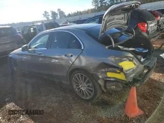 2016 Mercedes-Benz C C 300 with VIN WDDWF4JB0GR144028, listed as a Copart auction lot 80025963 with 67,597 mi miles and Salvage Title. Bid and sale history available at carsss.com. Image 2.