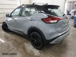2021 Nissan Kicks SR with VIN 3N1CP5DV1ML538827, listed as a Copart auction lot 48983055 with 16,686 mi miles and Salvage Title. Bid and sale history available at carsss.com. Image 2.