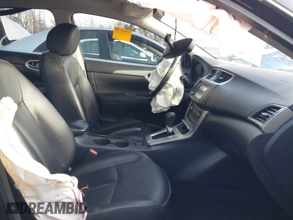 2015 Nissan Sentra S with VIN 3N1AB7APXFY262340, listed as a IAAI auction lot 41257827 with Not Provided miles. Bid and sale history available at carsss.com. Image 5.